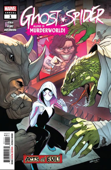 Comic Books Marvel Comics - Ghost Spider (2019) Annual 001 (Cond. VF-) - 4303 - Cardboard Memories Inc.