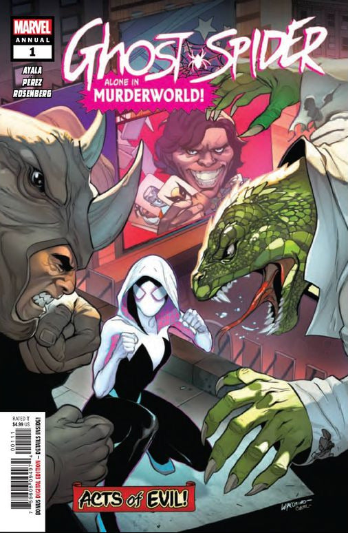 Comic Books Marvel Comics - Ghost Spider (2019) Annual 001 (Cond. VF-) - 4303 - Cardboard Memories Inc.