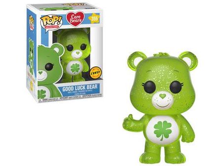 Action Figures ~and Toys POP! - Television - Care Bears - Good Luck Bear - Chase - Cardboard Memories Inc.