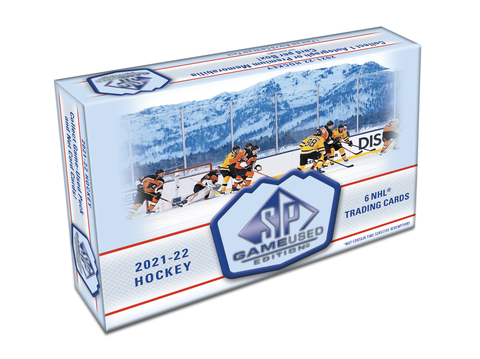 Sports Cards Upper Deck - 2021-22 - Hockey - SP Game Used - Hobby Box - Cardboard Memories Inc.