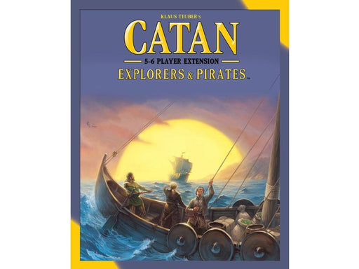 Board Games Mayfair Games - Catan 5th Edition - Explorers and Pirates 5-6 player Extension - Cardboard Memories Inc.