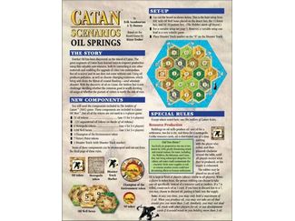 Board Games Mayfair Games - Catan Scenarios - Oil Springs - Cardboard Memories Inc.