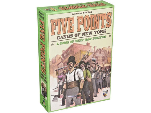 Board Games Mayfair Games - Five Points Gangs of New York - Cardboard Memories Inc.