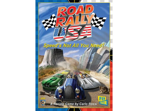 Board Games Mayfair Games - Road Rally USA - Cardboard Memories Inc.