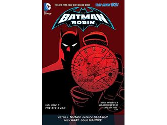 Comic Books, Hardcovers & Trade Paperbacks DC Comics - Batman and Robin - The Big Burn - Volume 5 - Hardcover - HC0042 - Cardboard Memories Inc.