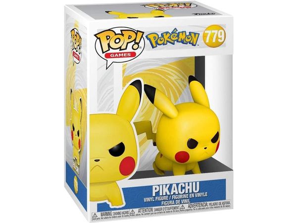 Action Figures and Toys POP! - Games - Pokemon - Pikachu Attack Stance - Cardboard Memories Inc.