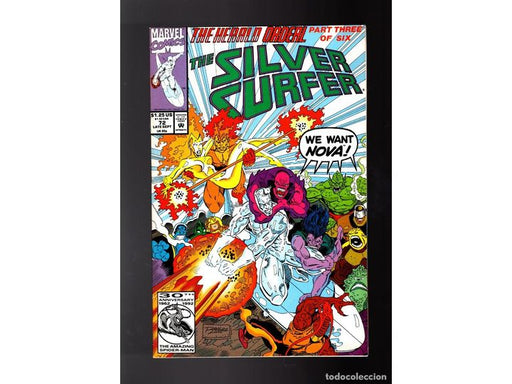 Comic Books Marvel Comics - Silver Surfer 072 - 6568 - Cardboard Memories Inc.