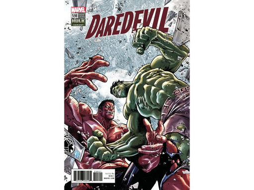 Comic Books Marvel Comics - Daredevil 598 - Hulk Cover - 4398 - Cardboard Memories Inc.
