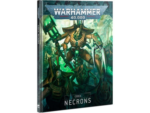 Collectible Miniature Games Games Workshop - Warhammer 40K - Codex - Necrons - 9th Edition - Hardcover - 49-01 - Cardboard Memories Inc.