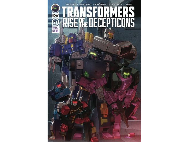 Comic Books IDW Comics - Transformers 021 - Cover A Coller (Cond. VF-) - 11961 - Cardboard Memories Inc.