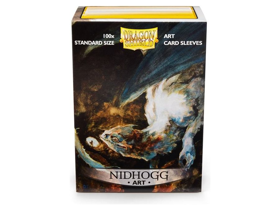 Supplies Arcane Tinmen - Dragon Shield Art Sleeves - Standard Size - Matte - Limited Edition - Nidhogg - Package of 100 - Cardboard Memories Inc.