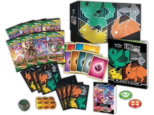 Trading Card Games Pokemon - Sword and Shield - Evolving Skies - Elite Trainer Box - Leafeon Jolteon Flareon Umbreon - Cardboard Memories Inc.
