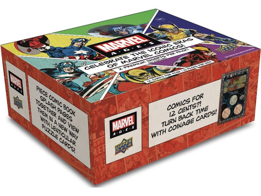 Non Sports Cards Upper Deck - Marvel Ages - Hobby Box - Cardboard Memories Inc.