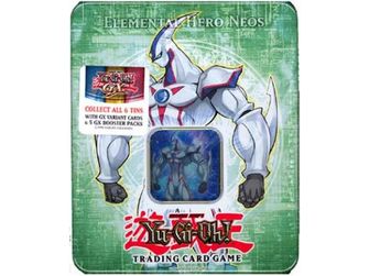 Trading Card Games Konami - Yu-Gi-Oh! - GX 2006 Elemental Hero Neos - Trading Card Collectible Tin - Cardboard Memories Inc.