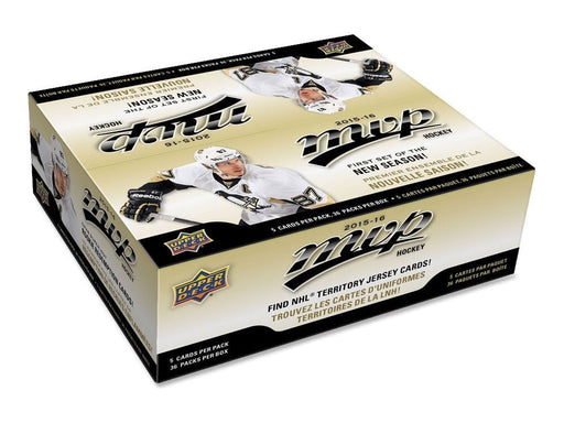 Sports Cards Upper Deck - 2015-16 - Hockey - MVP - Retail Box - Cardboard Memories Inc.