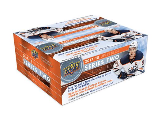 Sports Cards Upper Deck - 2017-18 - Hockey - Series 2 - Retail Box - Cardboard Memories Inc.