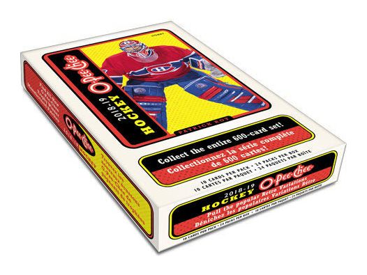 Sports Cards Upper Deck - 2018-19 - Hockey - O-Pee-Chee OPC - Hobby Box - Cardboard Memories Inc.