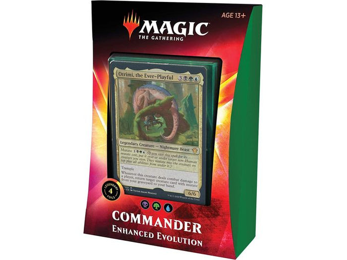 Trading Card Games Magic The Gathering - 2020 - Commander Deck - Enhanced Evolution - Cardboard Memories Inc.
