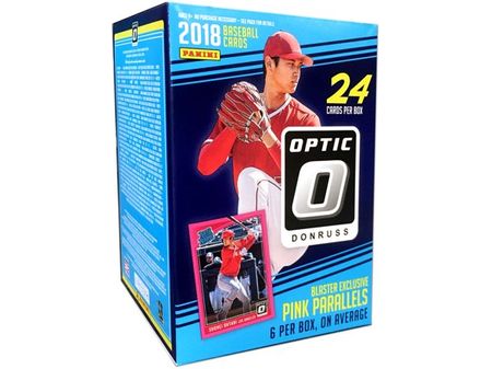 Sports Cards Panini - 2018 - Baseball - Donruss Optic - Blaster Box - Cardboard Memories Inc.