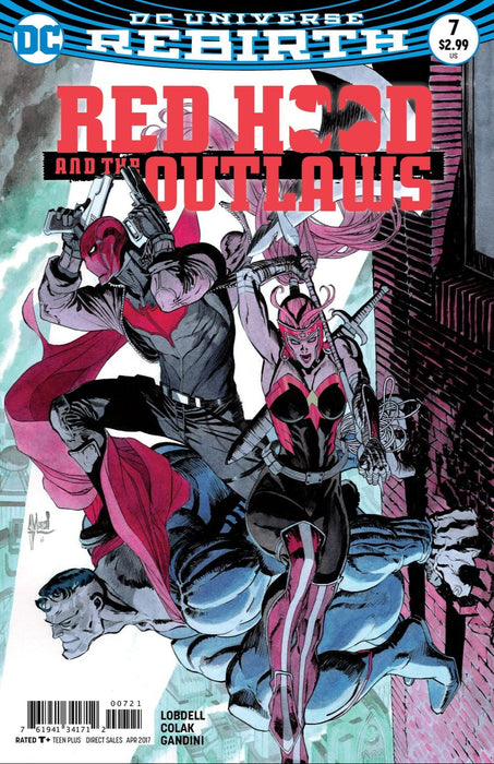 Comic Books DC Comics - Red Hood and the Outlaws (2016) 007 - Variant Edition (Cond. FN) - 1974 - Cardboard Memories Inc.