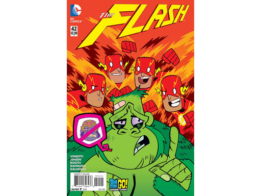 Comic Books DC Comics - Flash 042 - TEEN TITANS GO! Variant - 2211 - Cardboard Memories Inc.