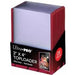 Supplies Ultra Pro - Top Loaders - 3x4 Red Border Pack - Cardboard Memories Inc.