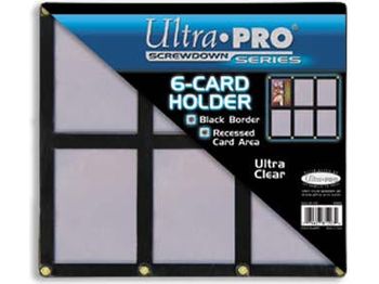 Supplies Ultra Pro - Screwdown - 6 Card Holder - Cardboard Memories Inc.