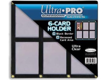 Supplies Ultra Pro - Screwdown - 6-Card Holder - Cardboard Memories Inc.