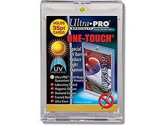 Supplies Ultra Pro - Magnetized One Touch Card Holders - 35pt Thickness - Cardboard Memories Inc.