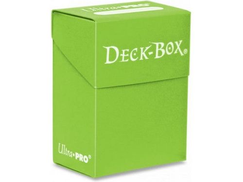 Supplies Ultra Pro - Deck Box - Light Green - Cardboard Memories Inc.