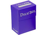 Supplies Ultra Pro - Deck Box - Purple - Cardboard Memories Inc.