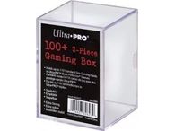 Supplies Ultra Pro - 2-Piece Trading Card Gaming Box - 100 Count - Clear - Cardboard Memories Inc.