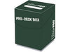 Supplies Ultra Pro - 100 Deck Box - Green - Cardboard Memories Inc.