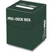 Supplies Ultra Pro - 100 Deck Box - Green - Cardboard Memories Inc.