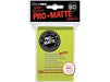 Supplies Ultra Pro - Deck Protectors - Small Yu-Gi-Oh! Size - 60 Count - Bright Yellow - Cardboard Memories Inc.