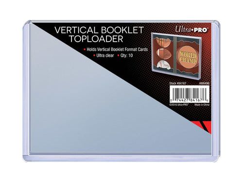 Supplies Ultra Pro - Top Loaders - Vertical Booklet - Cardboard Memories Inc.