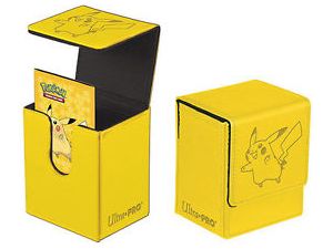 Trading Card Games Ultra Pro - Deck Box - Pokemon Pikachu - Premium Flip Box - Cardboard Memories Inc.