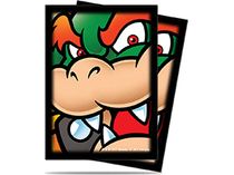 Supplies Ultra Pro - Deck Protectors - Standard Size - 65 Count Super Mario Bowser - Cardboard Memories Inc.