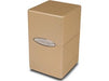 Supplies Ultra Pro - Metallic Satin Tower Deck Box - Caramel - Cardboard Memories Inc.