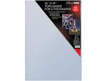 Supplies Ultra Pro - Top Loaders - 13 x 19 Top Loaders for Lithographs Pack - Cardboard Memories Inc.