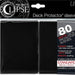 Supplies Ultra Pro - Eclipse Matte Deck Protectors - Standard Size - 80 Count Black - Cardboard Memories Inc.