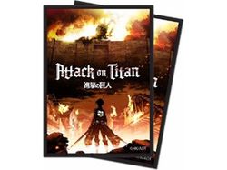 Supplies Ultra Pro - Deck Protectors - Standard Size - 65 Count Attack on Titan - The Beginning - Cardboard Memories Inc.