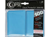 Supplies Ultra Pro - Eclipse Matte Deck Protectors - Standard Size - 100 Count Light Blue - Cardboard Memories Inc.