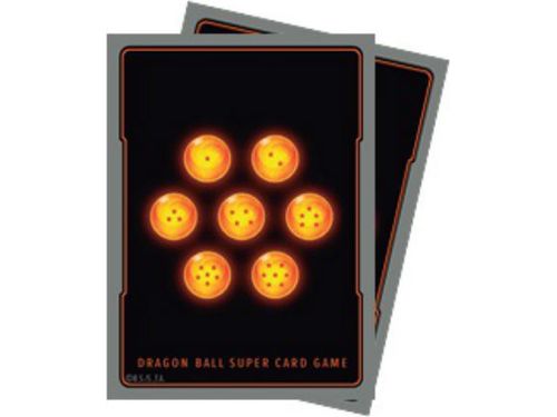 Supplies Ultra Pro - Deck Protector Sleeves - Dragon Ball Super - Standard Size - 65 Count  - Dragon Balls - Cardboard Memories Inc.