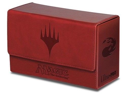 Supplies Ultra Pro - Magic the Gathering - Mana Dual Flip Deck Box - Red - Cardboard Memories Inc.