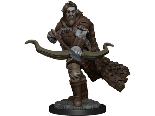 Role Playing Games Wizkids - Dungeons and Dragons - Unpainted Miniature - Nolzurs Marvellous Miniatures - Firbolg Ranger Male - 90227 - Cardboard Memories Inc.