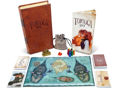 Board Games Facade Games - Tortuga - 1667 - Cardboard Memories Inc.
