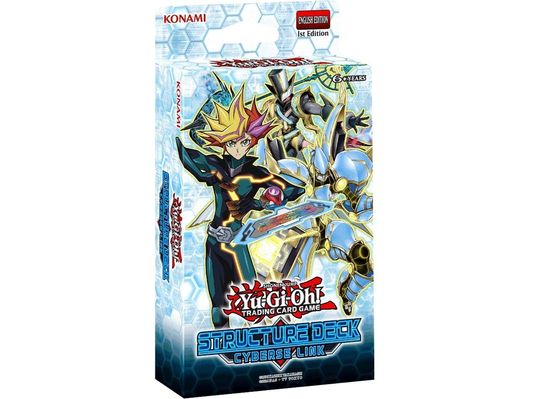 Trading Card Games Konami - Yu-Gi-Oh! - Cyberse Link - Structure Deck - Cardboard Memories Inc.