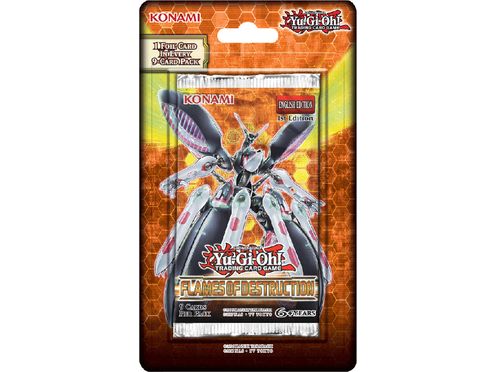 Trading Card Games Konami - Yu-Gi-Oh! - Flames of Destruction - Blister Pack - Cardboard Memories Inc.