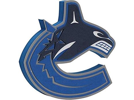 Action Figures and Toys Foam Fanatics - NHL - Vancouver Canucks - 3D Foam Wall Sign - Cardboard Memories Inc.